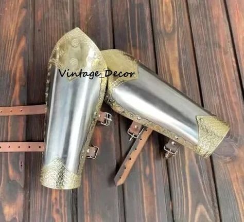 Viking Bracers, Arm Guard, Siding Paint, Leather Rivets, Arm Armor, Medieval Dress, Change Of Address, Gifts For Your Boyfriend, Brown Leather Strap