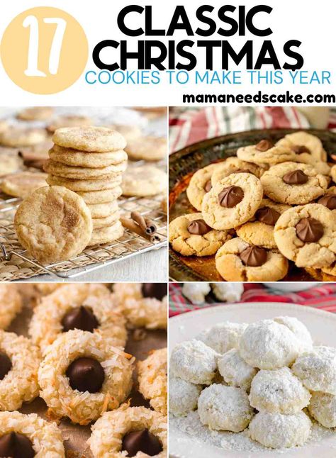 Best Cookies Christmas, Must Make Christmas Cookies, Christmas Baking Classic, Best Christmas Cookies For Gifts, Best Christmas Cookie Recipes Ever, Ultimate Christmas Cookies, Christmas Cookies And Baking Group Board, Popular Christmas Cookies Recipes, Joanna Gaines Christmas Recipes