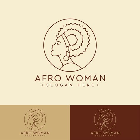 African Restaurant Logo Design, Afro Logo Design, African Branding, Logo Ideas Aesthetic, Afro Logo, Afro Design, African Logo, Social Impact Design, Line Art Logo Design