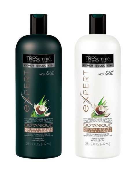 TRESemme Botanique Nourish and Replenish, Shampoo and Conditioner Duo Set 25 Ounce Bottles ** For more information, visit image link. (This is an affiliate link) #shampooconditioner Herbal Essence Shampoo, Argan Shampoo, Aloe Vera Shampoo, Silicone Free Shampoo, Spray Deodorant, Mint Shampoo, Shampoo And Conditioner Set, Herbal Essences, Best Shampoos