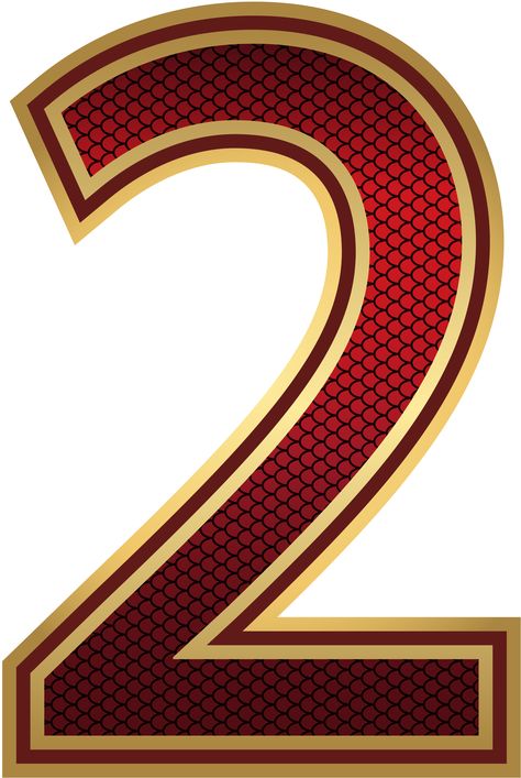 Number 2 Template, Number Topper Printable, Background Numbers, Number Gold Png, Certificate Of Participation Template, Number 2, Typographic Logo, Studio Background, Gold Number