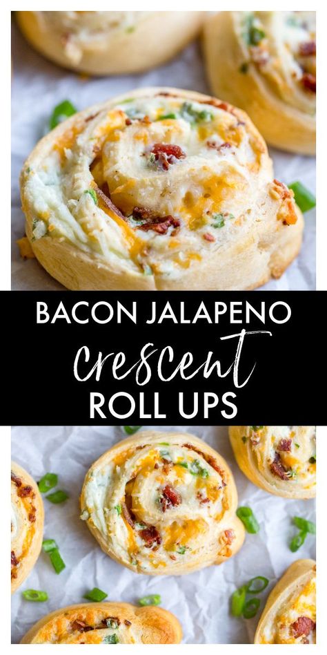 Easy Appetizers With Crescent Rolls, Roll Ups Crescent Rolls, Pinwheel Recipes Crescent Roll, Dinner Roll Ups, Crescent Roll Pinwheel Appetizers, Savory Easy Appetizers, Creasant Roll Appetizers, Finger Foods With Crescent Rolls, Jalapeno Popper Roll Ups