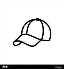 Ball Cap Drawing, Baseball Hat Drawing, Baseball Cap Drawing, Log Drawing, Icon Base, Cartoon Drawing Images, Cap Illustration, Drawing Hats, Kids Cookies