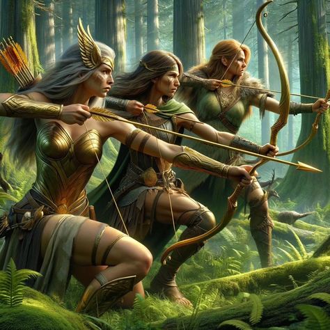 Hunting with the golden bow. #valkyrieandnymph #fantasy #fantasyart #fantasybooks #fantasyai #aifantasyart #aiart #aiartwork #aiartcommunity #ai #digitaldrawing #digitalartist #digitalpainting #digitalillustration #digitalcreator Female Vikings, Golden Bow, Women Warriors, Character Portrait, Viking Woman, Ancient India, Fall Wallpaper, Character Portraits, Fantasy Books