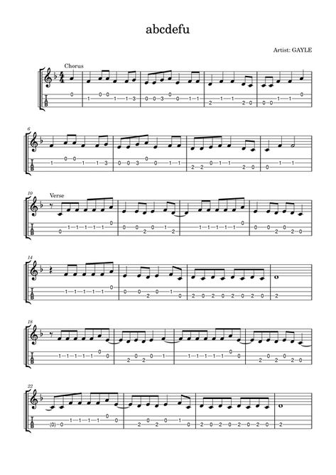 abcdefu (GAYLE) - Easy Ukulele Fingerpicking Tab - FINGERSTYLE GUITAR Easy Fingerstyle Guitar Songs, Ukulele Tabs Fingerpicking, Ukulele Fingerpicking Songs, Ukulele Tabs Songs, Ukulele Fingerpicking, Guitar Tabs And Chords, Easy Ukulele Songs, Easy Guitar Chords, Guitar Tabs For Beginners