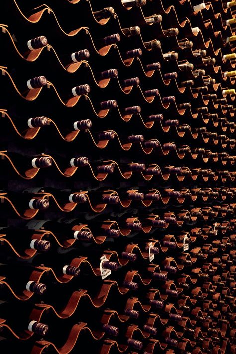 Wine Displays, Global Interior Design, Giant Steps, Home Wine Cellars, Wine Cellar Design, Drink Bar, Cellar Design, Wine Shelves, Wine Wall