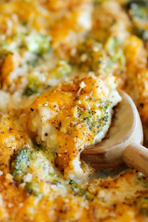 Broccoli Quinoa Casserole, Broccoli Quinoa, Quinoa Casserole, Cheese Casserole, Broccoli And Cheese, I Love Food, Casserole Recipes, Quinoa, Food Dishes