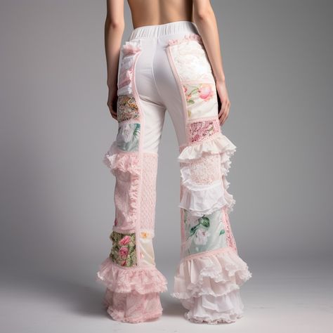 Ms. Cottagecore (@ms.cottagecore) | Instagram Cottagecore Jeans, Shabby Chic Fashion, Pink Cottagecore Clothes, Shabby Chic Clothing, Pink Cottagecore Aesthetic Outfits, Cottagecore Outfits Corset, Coquette X Cottagecore, Cottagecore Things, Pastel Cottagecore