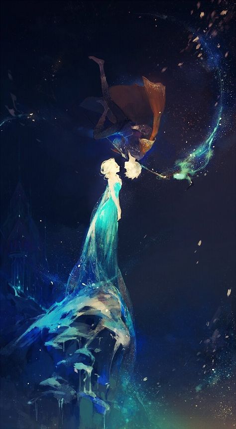 Jelsa Fanart, Princesas Disney Anime, Jack Frost And Elsa, Jack And Elsa, Rise Of The Guardians, Disney Couples, The Guardians, Funny Drawings, Disney Princess Art