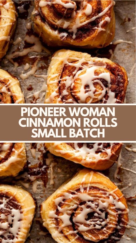 These Pioneer Woman cinnamon rolls are soft, gooey, and packed with cinnamon flavor, perfect for a smaller batch of 10-12 rolls. With a maple-flavored frosting, they are a sweet treat for any time of day. Whether it’s for a cozy breakfast or an afternoon snack, these rolls are sure to delight your taste buds. Pioneer Woman Cinnamon Rolls Small Batch, Cinnamon Rolls Homemade Pioneer Woman, Mennonite Cinnamon Rolls, Pioneer Woman Pumpkin Cinnamon Rolls, Best Cinnamon Rolls Ever Homemade, The Pioneer Woman Recipes Desserts, Easy Small Batch Cinnamon Rolls, Yeast Cinnamon Rolls Homemade Easy, Parkerhouse Rolls Pioneer Woman