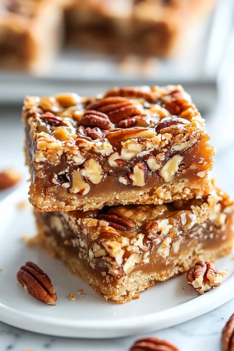 Caramel Pecan Dream Bars Caramel Pecan Dream Bars, Pecan Dream Bars, Chocolate Pecan Bars, Chocolate Pecan Pie Bars, Pecan Pie Bar, Pecan Pie Cookies, Dream Bars, I Declare, Pecan Bars