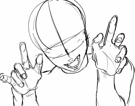 Hand Behind Head Pose Drawing, Rawr Pose Reference, Holding Knife Pose Drawing, Oc Poses, Manga Reference, الفن الرقمي, Sketching Tips, Sketch Poses, Hand Drawing Reference