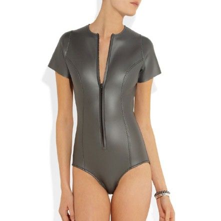 LisaMarieFernandez Neoprene Swimsuits, Bond Girl, Scuba Girl, Womens Wetsuit, Girl Silhouette, Lisa Marie Fernandez, Dark Outfits, Water Sport, Swimsuit Shops