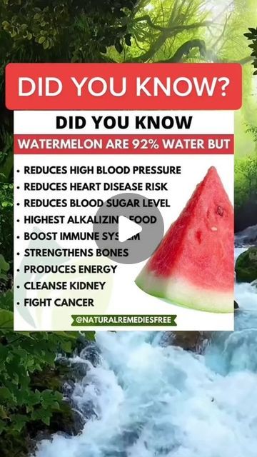 Watermelon Benefits, Food Health Benefits, Natural Colon Cleanse, Home Health Remedies, Herbs For Health, Natural Health Tips, Healing Food, Healthy Smoothie, Natural Health Remedies