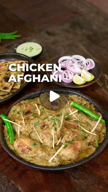 HomeCookingShow on Instagram: "Afghani chicken curry recipe | Chicken Afghani curry | Chicken curry recipe

#chickenafghani #friedchickenrecipe #reels #chickenrecipes #chickencurry #afghanichicken #ramzanspecialrecipes #afghanichickengravy #homecooking 

To Make Chicken Marinate

Chicken - 1 Kg
Onion - 2 Nos
Green Chilli - 6 Nos
Garlic - 8 Cloves
Large Peice Ginger - 1 No.
Coriander Leaves - 1 Cup
Curd - 1 Cup
Fresh Cream - 1/2 Cup
Garam Masala - 2 Tsp
Salt - 1 1/2 Tsp
Chaat Masala - 2 Tsp
Pepper - 2 Tsp
Kasuri Methi - 1 Tbsp
Juice Of 1/2 Lemon" Chicken Afghani, Afghani Chicken, Chicken Marinate, Ramzan Special Recipes, Kasuri Methi, Marinate Chicken, Pav Recipe, Chicken Curry Recipe, Veg Dishes