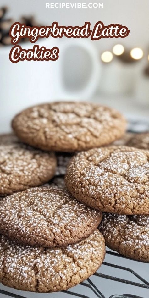 Want to add a sprinkle of joy to your Christmas Desserts? Our Gingerbread Latte Cookies Recipe is the perfect festive treat that captures the essence of the season. With easy-to-follow steps, you'll create cookies that everyone will love. Be sure to save this gem for your holiday baking! Gingerbread Latte Cookies Nyt, Drop Gingerbread Cookies, Gingerbread Drop Cookies, Gingerbread Latte Cookies, Gingerbread Cookies Recipe, Easy Gingerbread Cookies, Gingerbread Latte, Ginger Bread Cookies Recipe, Impressive Recipes