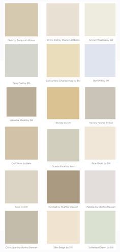 Paint Colors that go with WOOD {trim and cabinets}--great pin, @Heather Creswell Creswell Creswell Pitzer !!! we have 3 stories worth, & i'm not sure i can paint it all! Oak Trim, Neutral Paint Colors, Favorite Paint Colors, Neutral Paint, Interior Painting, Favorite Paint, Interior Paint Colors, Painting Trim, Oak Cabinets