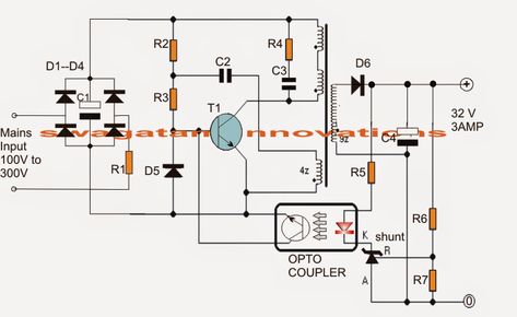 Analog Electronics, Battery Charger Circuit, Dc Circuit, Power Supply Circuit, Electrical Circuit Diagram, Electronic Projects, Led Projects, Electronic Schematics, Electronic Circuit Projects