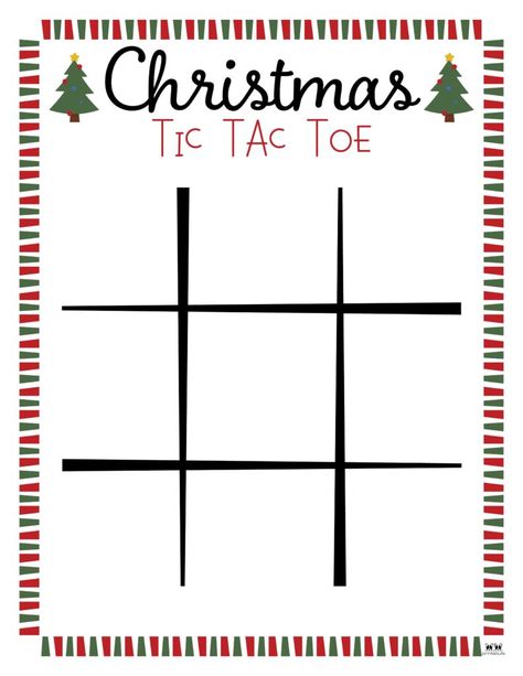 Choose from 12 different Christmas tic tac toe boards including some with characters as well as best-of-five printables. Print from home. 100% FREE! Elf Tic Tac Toe, Christmas Taboo Cards, Christmas Tic Tac Toe, Christmas Games Paper Free Printable, Christmas Tic Tac Toe Printable, Christmas Board Games Printable, Tic Tac Toe Board, Tic Tac Toe, Christmas Games