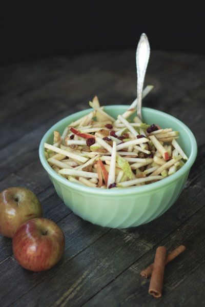 Crunchy, sweet,sour,Fall in a bite. Pear Slaw, Lentil Dahl, Cider Vinaigrette, Apples Cinnamon, Apple Slaw, Bartlett Pears, Savory Salads, Gala Apples, Vinaigrette Recipes