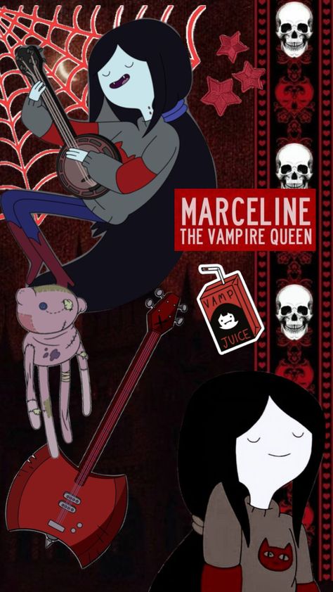 I’m totally back on my adventure time bs lolll #marcelinethevampirequeen #marceline #adventuretime Adventure Time Vampire, Marshall Lee Adventure Time, Marceline And Bubblegum, Adventure Time Characters, Adventure Time Wallpaper, Marceline The Vampire Queen, Jelly Wallpaper, Adventure Time Cartoon, Adventure Time Marceline