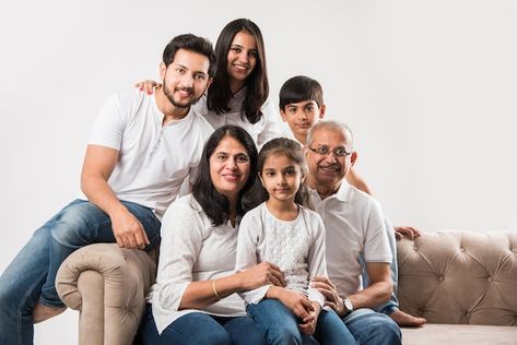 White Top And Blue Jeans, First Birthday Shoot, Studio Family Portraits, Asian Family, Digital Advertising Design, Adobe Photoshop Design, Web Stories, Indian Family, Twin First Birthday