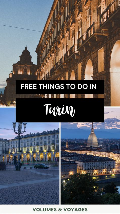 There are so many things to see and do in Turin! Here are eleven free activities that will help you make the most of your time in this enchanting city. From visiting royal residences to marveling at architecture, there's something for everyone here. So come explore Turin on a budget! Turin Italy, Royal Residence, Free Activities, Free Things To Do, Free Things, Turin, On A Budget, For Everyone, The City