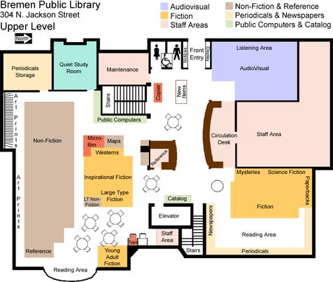 example library plan Library Design Architecture Plan Layout, Public Library Architecture, Library Floor Plan, Public Library Design, Library Plan, Rendered Floor Plan, Home Gym Design Garage, Central Michigan University, Plan Floor