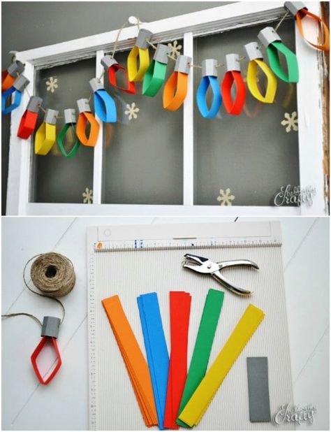 25 DIY Garland Ideas To Dress Up Your Home This Holiday Season #winterdecor #christmasdecor #homedecor #diy #crafts Diy Garland Ideas, Garland Ideas, Preschool Christmas, Christmas Classroom, Diy Garland, Groundhog Day, Christmas Crafts For Kids, Holiday Decorating, Winter Crafts