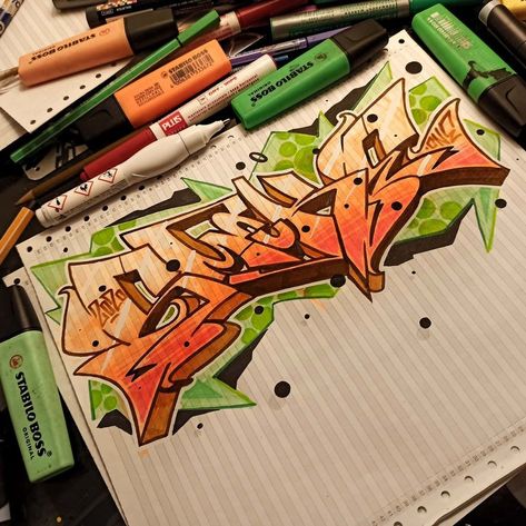 Graffiti Highlights, Graffiti Piece, Graffiti Words, Graffiti Lettering Fonts, Graffiti Doodles, Graffiti Style Art, Graffiti Cartoons, Graffiti Painting, Graffiti Designs