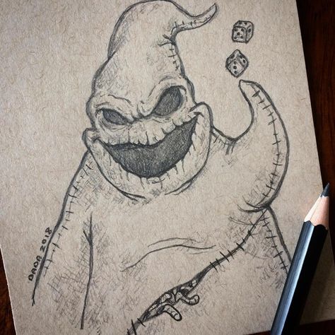 Oogie Boogie 👻 #draw #drawing #sketch #doodle #illustration #art #artwork #fanart #nightmarebeforechristmas #oogieboogie #instaart… Nightmare Before Christmas Drawings, Scary Drawings, Horror Drawing, Christmas Drawings, Tim Burton Art, Creepy Drawings, Desenho Tattoo, Halloween Drawings, Oogie Boogie