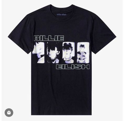 New billie shirt available at Hot Topic!! This is so cute the second I saw it I had to order and@it was on sale for $17 😍 Billie Eilish Clothes, Billie Merch, Billie Concert, Billie Eilish Merch, Merch Collection, Birthday Wishlist, Billie Eilish, Hot Topic, I Saw