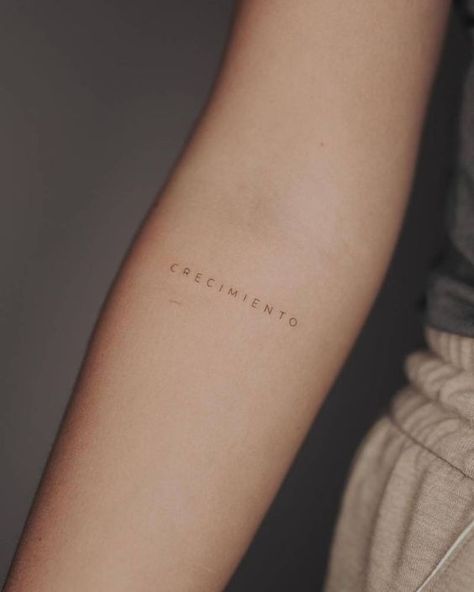 Simplicity Word Tattoo, Minimal Letter Tattoo, Simplicity Tattoo, Tattoo Word Fonts, Tattoo Font Styles, Handwriting Tattoos, Small Back Tattoos, Tattoos Fonts, Fonts For Tattoos