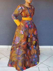 75 Latest Church Ankara Styles for Ladies | Sunday Service Fashions Ankara Dress Styles For Church, Long African Dresses, Ankara Dress Styles, Best African Dresses, African Fashion Designers, African Fashion Skirts, African Dresses Modern, African Wear Dresses, Afrikaanse Mode