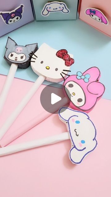 49K likes, 85 comments - siacraftygirl el February 20, 2024: "Diy CINNAMOROLL Pen 😍 🤩 
#cinnamoroll #pendecoration #sanrio #schoolcrafts #backtoschool #trending #trendingnow #trendingreels #viral". Cinamoroll Crafts, Easy Paper Crafts Diy For Kids, Diy Hello Kitty Crafts, Diy Cinnamoroll, Kawaii Crafts Diy, Sanrio Ideas, Manualidades Cute, Sanrio Crafts, Hello Kitty Diy