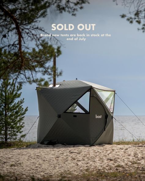 Nordic Sauna, Ice Fishing Tent, Sauna Tent, Best Tent, Camping Necessities, Cool Tents, Sneak Peak, Need This, 3 Weeks