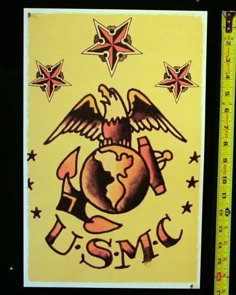 Marine Corps Traditional Tattoo, Traditional Usmc Tattoo, Bombshell Tattoo, Usmc Tattoos, Marine Corps Tattoos, Marine Corps Mom, Usmc Tattoo, Marine Tattoo, Traditional Sleeve