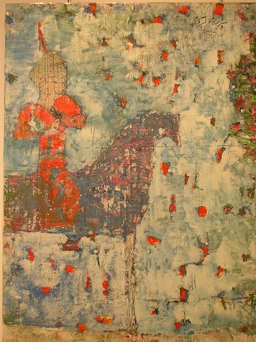 Reza Derakshani Reza Derakshani, Monoprint Art, Indie Art, Iranian Art, Abstract Art Inspiration, Figurative Artists, Paintings I Love, Abstract Images, Horse Painting