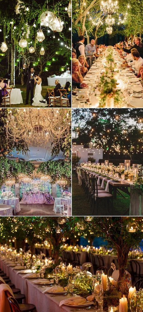 32 Decoration Ideas to Create a Magical Fairy Tale Reception! Enchanted Forest Forest Decorations, Enchanted Forest Prom, Enchanted Forest Decorations, Fairy Lights Garden, Enchanted Forest Theme, Forest Theme Wedding, Enchanted Forest Wedding, Enchanted Wedding, Forest Decor