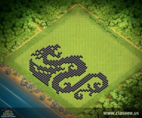 Funny Base #29 - Clash of Clans | Clasher.us Coc Clash Of Clans, Funny Bases, Clash Of Clans Game, Anime Character Names, Dove Cameron, Clash Of Clans, Animal Planet, Visual Design, Baseball Field