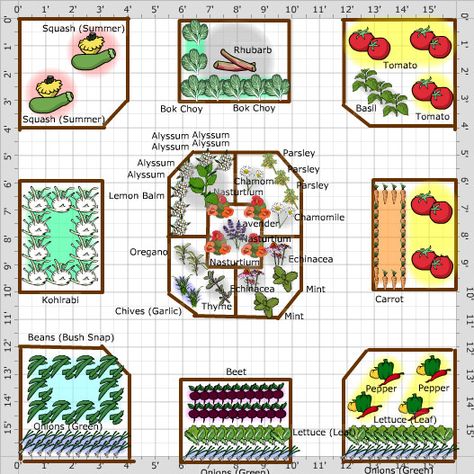 Full Sun Vegetable Garden, Raised Flower Bed Ideas, Vegetable Garden Plans, Full Sun Garden, Garden Planning Ideas, Raised Gardens, Vegetable Garden Planner, Happy Farm, Vegetable Garden Planning