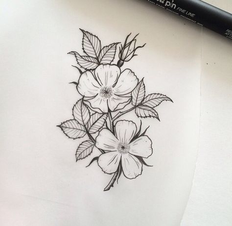 Flower tattoo #flower #tattoo #girls #women #bud #petals #leaves #blackandwhite #pretty #cute Leaves Tattoo, Rib Tattoos For Women, Tattoo Back, Plant Tattoo, Botanical Tattoo, Elephant Tattoos, Sleeve Tattoos For Women, Trendy Tattoos, Couple Tattoos