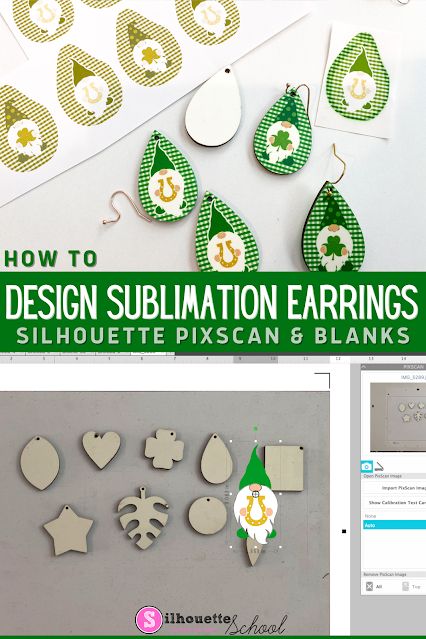 Create sublimation earring designs in Studio! https://www.silhouetteschoolblog.com/2022/03/how-to-design-sublimation-earrings-in.html Sublimation Designs For Earrings, Sublimation Earring Designs, Vinyl Projects Silhouette, Sublimation Earrings, Silhouette School Blog, Sublimation Earring, Silhouette School, Silhouette Cameo Tutorials, Silhouette Tutorials