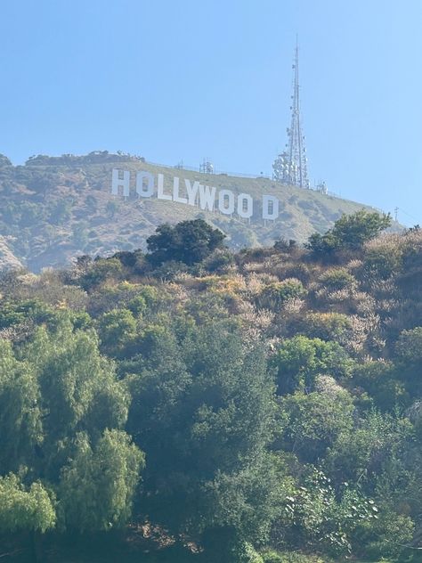 holleywood sign seen from lake hollywood park Hollywood Sign, Hollywood, Lake, California, Signs