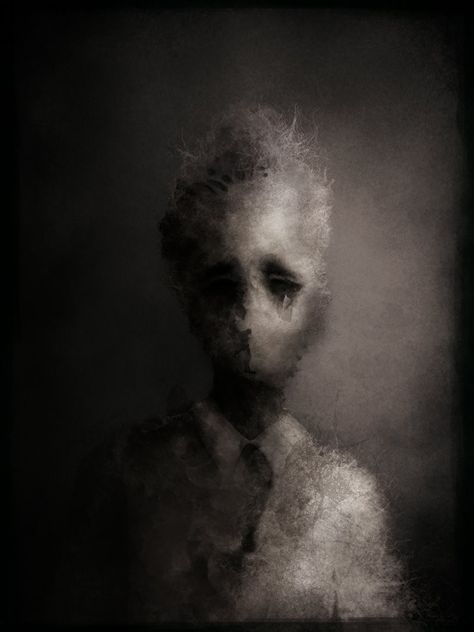 Eric Lacombe, In The Dark, A Black, Black And White, Signs, White, Black, Art