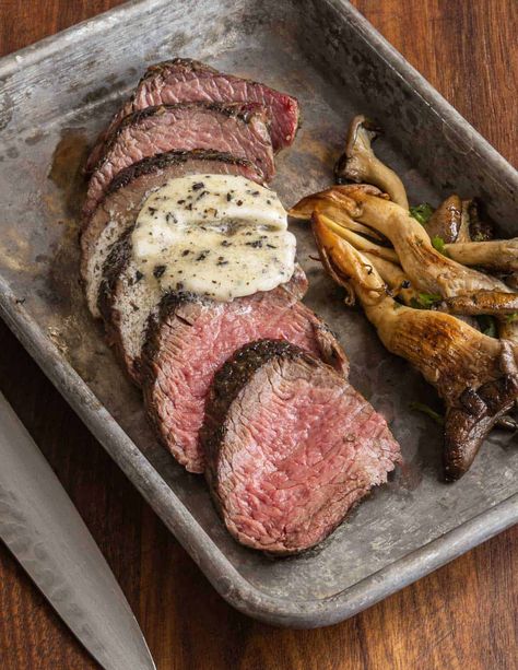 Marinated Teres Major Steak Tres Major Steak Recipes, Teres Major Steak Recipe, Forager Chef, Teres Major, Cook The Perfect Steak, Venison Tenderloin, Steak Cooking, The Perfect Steak, Pan Seared Steak