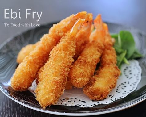 Ebi Fry, Prawn Fish, Prawn Dishes, Asian Appetizers, Homemade Tartar Sauce, Shrimp Tempura, Prawn Recipes, Lobster Recipes, Shrimp Dishes