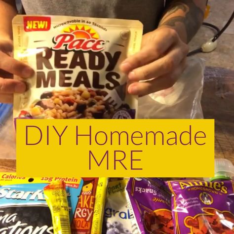 How To Make a Homemade MRE - Rogue Preparedness - how to get prepared for emergencies and disasters Mre Meals Diy, Diy Mre Meals Ideas, Homemade Mre Diy, Diy Mre Meals, Diy Mre, Homemade Mre, Survival Meals, Mre Food, Mre Meals