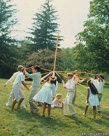 May Day Traditions, Martha Stewart Holiday, May Baskets, May Day Baskets, Ritual Dance, Medieval England, May Days, Happy May, May Day