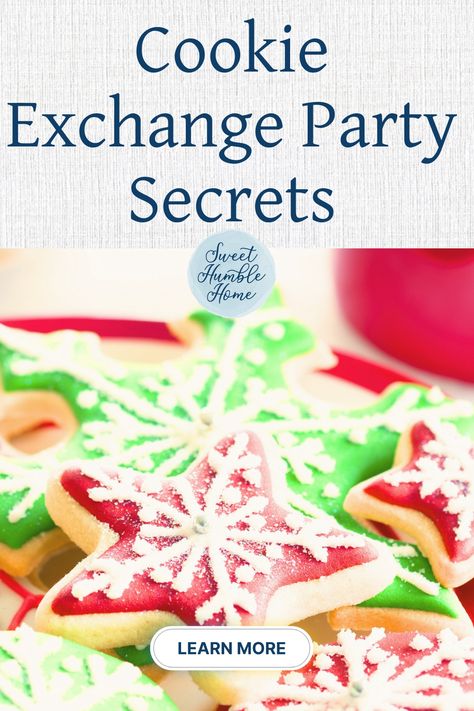 Make your cookie exchange a hit with these tips for fun themes, delicious recipes, creative invitations, thoughtful favors, and festive games. #holidaycookieswap #christmastreats Cookie Exchange Games, Cookie Exchange Party Ideas, Christmas Morning Punch, Cookie Decorating Station, Cookie Exchange Ideas, Planning Christmas, Cocktails Christmas, Christmas Cookie Party, Homemade Hot Cocoa